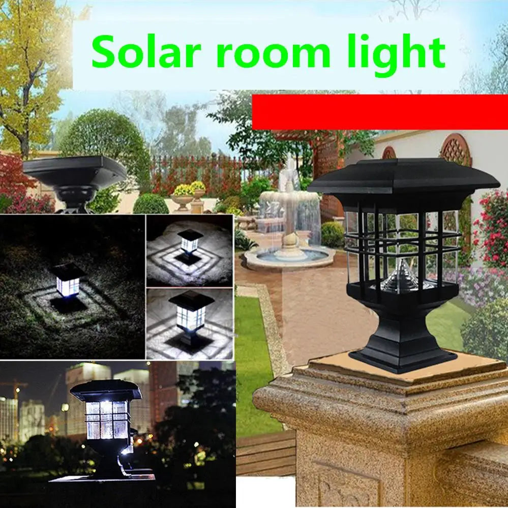 Solar Light Retro Solar LED Light Outdoor Garden Light Waterproof Landscape Lamp Yard Sconce Outdoor Solar Wall Lamp