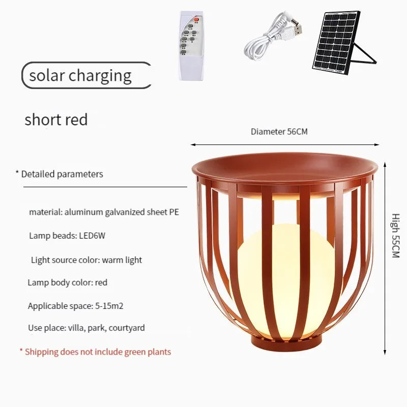 Outdoor Garden Floor Lights Black For Patio Courtyar Yard Walkway Villa Modern Waterproof Ip65 Solar Garden Floor Lamp Lighting