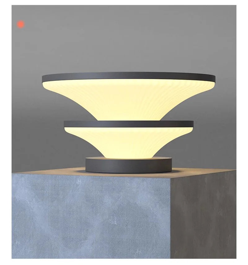 Solar Pillar Lights Solar Energy Super Bright Lighting LED Wall Lamp Outdoor Waterproof Modern Home Decor Villa Door Gate Garden