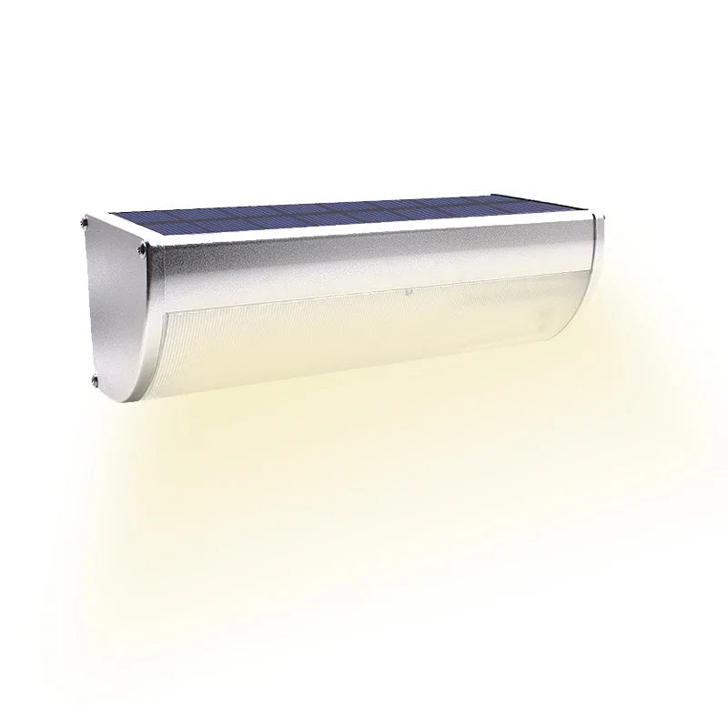 Super Bright Solar Led Lights Outdoor with Sensor 4 Modes Lamp Aluminium Shell Wall Lighting for Garden Security Lighting