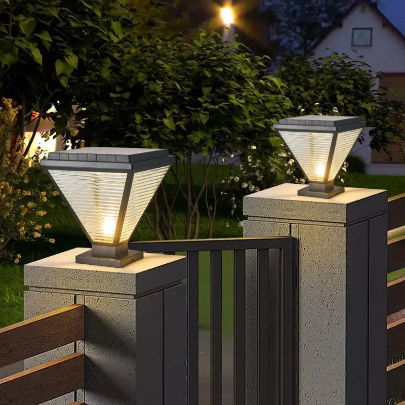 Outdoor column lights solar LED column lights non solar lights outdoor garden decorations outdoor garden lights