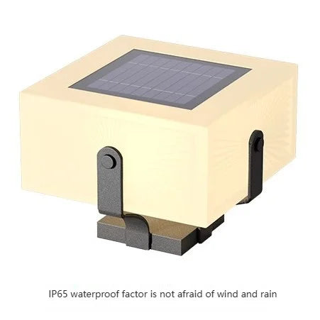 Solar Pillar Lights Home Decor Villa LED Wall Lamp Outdoor Waterproof Modern Gate Garden Lighting Solar Energy Super Bright Door