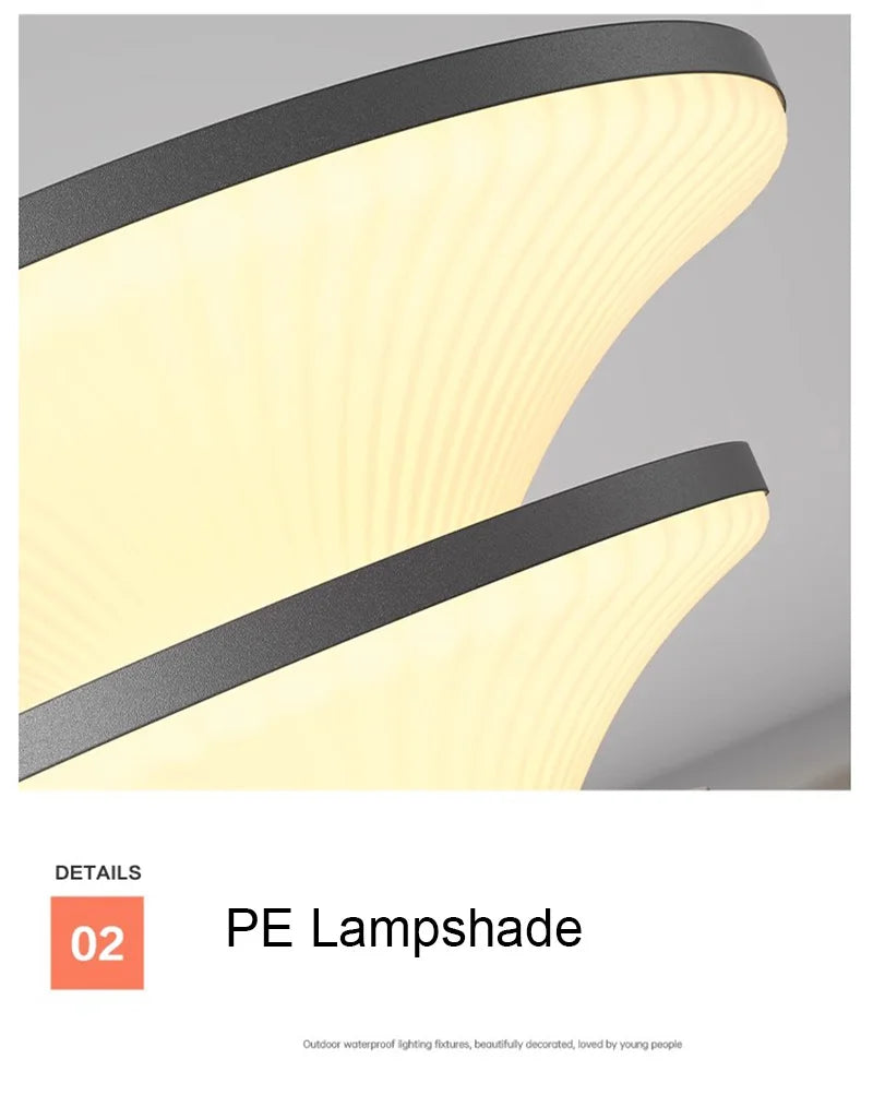 Solar Pillar Lights Solar Energy Super Bright Lighting LED Wall Lamp Outdoor Waterproof Modern Home Decor Villa Door Gate Garden