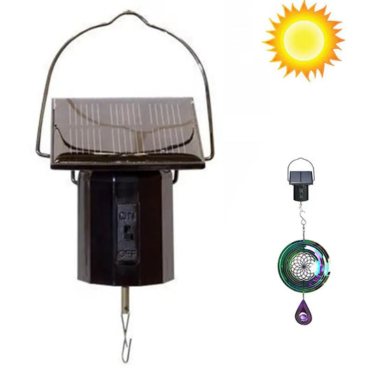 Wind Spinner Rotating Motor Solar Energy Electric Battery Powered Driven Garden Indoor Decor Drives Wind Chime Windmill Motor