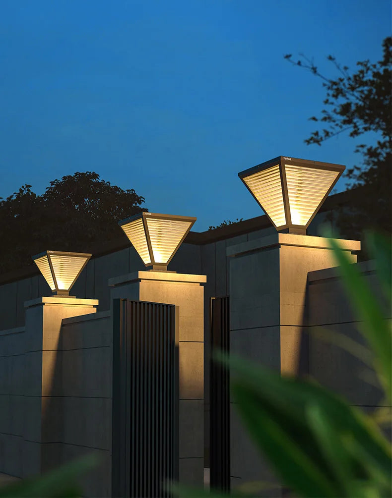 Outdoor column lights solar LED column lights non solar lights outdoor garden decorations outdoor garden lights
