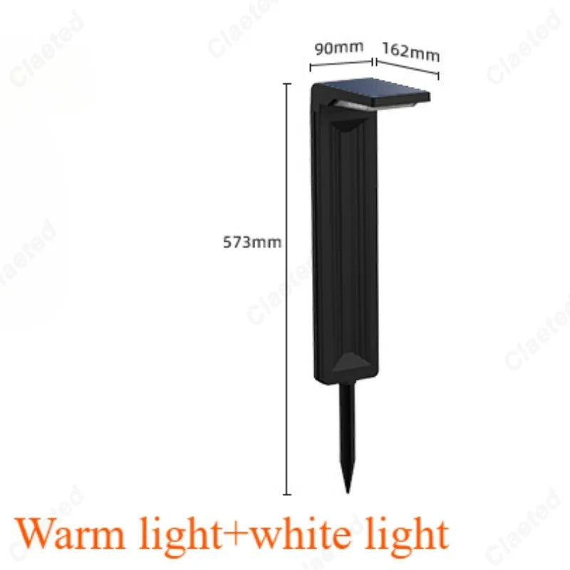 New LED Solar Courtyard Light for Home Outdoor Waterproof Villa Landscape Park Garden Lawn Atmosphere Decorative Lighting