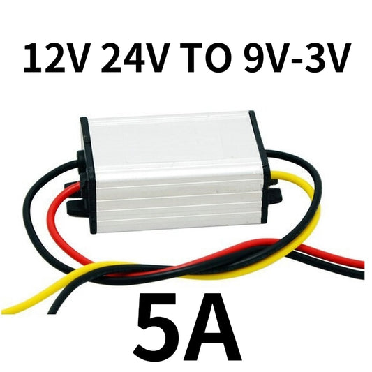 12V24V to 9V 7.5V 6V 5V 4.2V 3.7V 3V 3.3V 5A 12V to 9V 24V to 9V transformer step-down module DC DC Power Converter